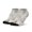White Marble Pattern, variant on Green and Gold Marble Pattern Men's Ankle Socks, Low Cut Workout Trainer Socks Arch Support Gifts for Gym Work Home
