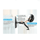 thumbnail image 5 of Soporte De Monitor Ajustable De Doble Brazo Con Bandeja  Malubero NEGRO, 5 of 5