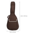 thumbnail image 3 of OULII Étui de Protection en Coton pour Guitariste, 3 of 5