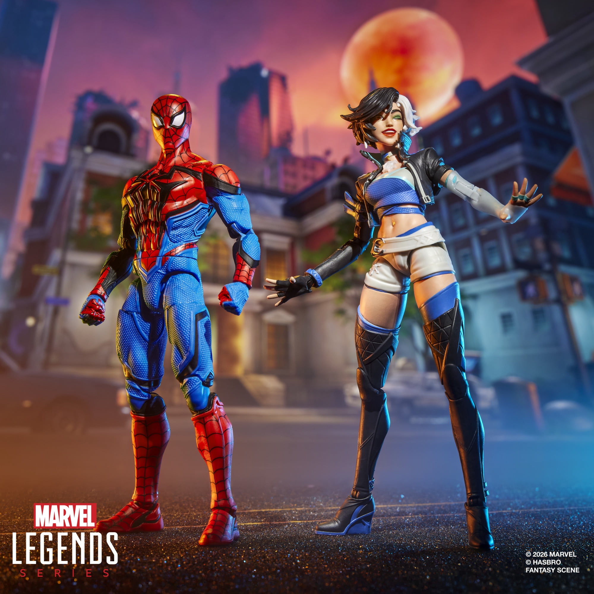 Marvel Legends Series Marvel Rivals Spider-Man & Luna Snow 6-Inch Action Figures