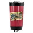 thumbnail image 2 of Christmas Vacation/Griswold Family Postcard Stainless Steel Tumbler 20 oz Coffee Travel Mug/Cup, Vacuum Insulated & Double Wall with Leakproof Sliding Lid | Great for Hot Drinks and Cold Beverages, 2 of 7