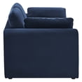 thumbnail image 3 of Modway Waverly Performance Velvet Sofa in Midnight Blue, 3 of 9