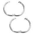 thumbnail image 2 of Cow Nose Ring, 2pcs Practic Anti-rust Automatic Locking Farm Cattle Nose Ring, For Farm Livestock, 2 of 8