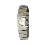 Ladies Two-Tone Silver Dial Watch