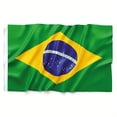thumbnail image 1 of Bandera de Brasil de poliéster de 35,4 x 59,1 pulgadas NOBRAND: bandera y pancarta para exteriores con colores brillantes, 1 of 5