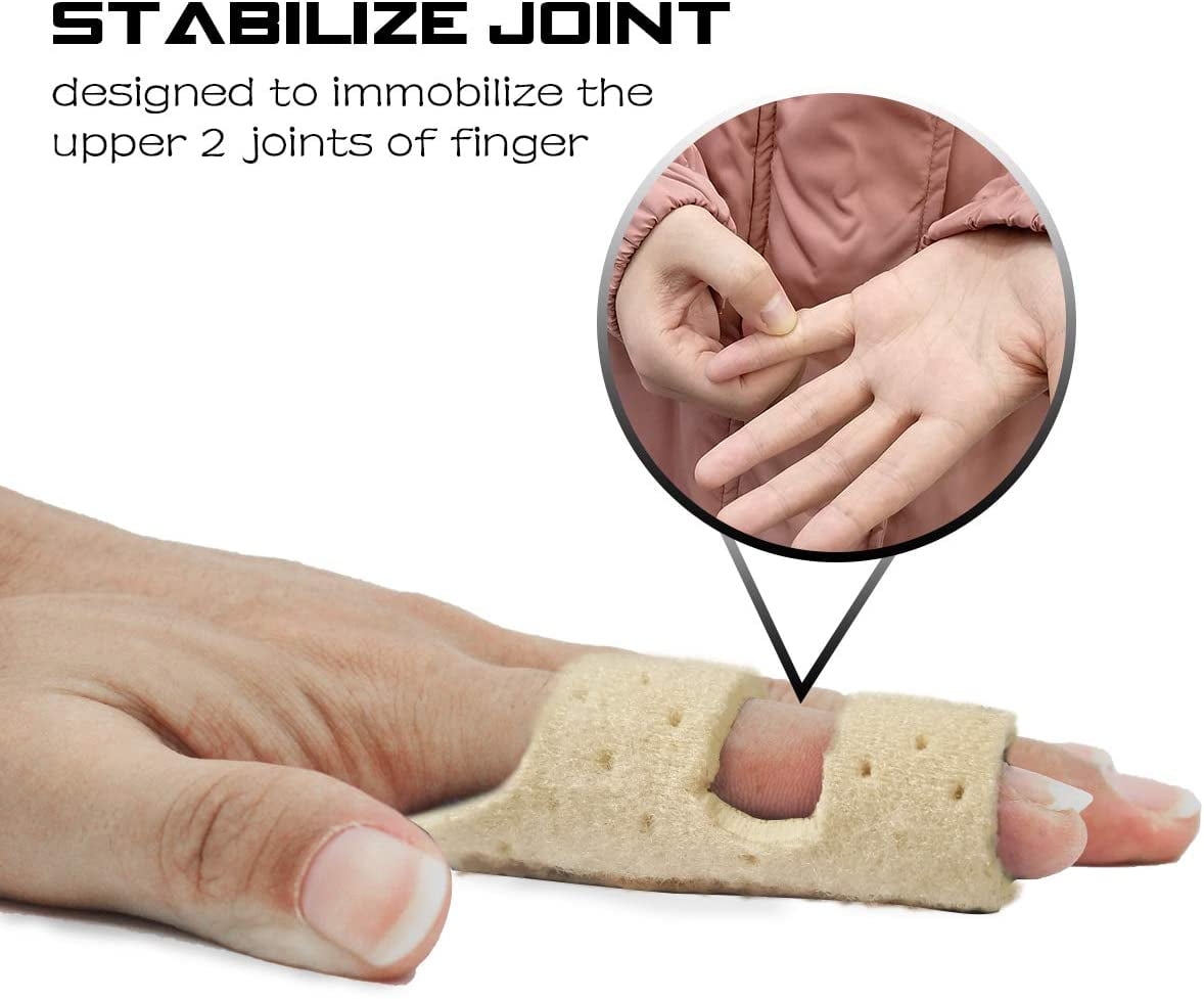 Luca Pinky Finger Splint - Small Size For Little Finger Tendonitis, Broken Finger, Or Trigger Finger