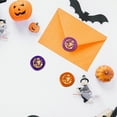 thumbnail image 3 of 1pc Halloween Wax Seal Stamp Set Sealing Wax Stamp Solid Brass Head Wood Handle Retro Brass Stamp Kit Removable for Envelopes Invitations Gift Card Pumpkin 83x22mm Stamps: 25x14.5mm, 3 of 7