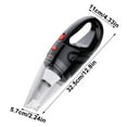 thumbnail image 4 of Tarmeek Car Vacuum Cleaner Wet Dry, Strong Suction for Liquid Spills, Crumbs Pet Hair in Auto Interior Handheld Vacuum, Cigarette Lighter Powered with 5 Attachments Portable Vacuum Cleaners for Home, 4 of 7