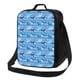 thumbnail image 1 of Disketp Blue Fish Bolsa Térmica Estampada para Almuerzo, Lonchera para Hombres y Mujeres Adultos, 1 of 7