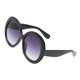 thumbnail image 1 of Gafas de sol retro Sunnimix para mujer Montura Negra Lente Gris degradado, 1 of 8