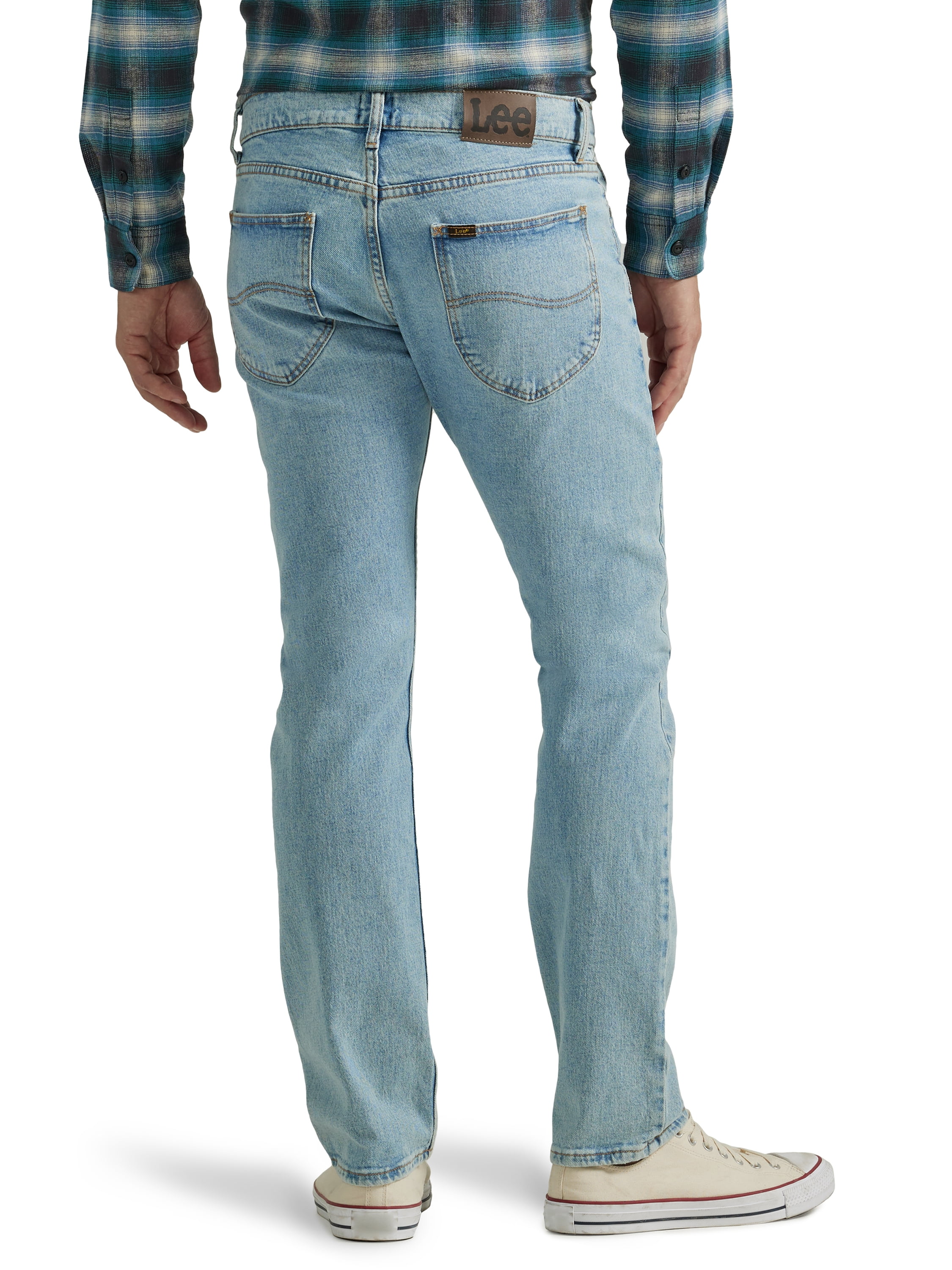 Lee Men's Legendary Denim Five Pocket Slim Straight Jeans