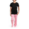 thumbnail image 4 of CafePress - Diamond Bride Pajamas - Women's Short Sleeve Print T-Shirt and Pants Dark Cotton Pajama Set, 4 of 7