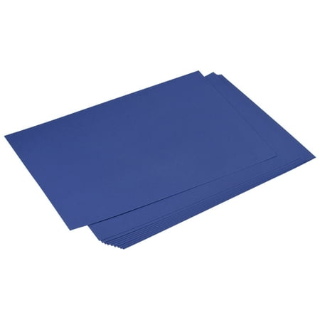 Uxcell Cardstock Scrapbook Paper 8.3 x 11.7 92 lb/250gsm Blue 10 Pack