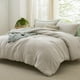 thumbnail image 1 of Juego de edredón Bedsure California King Beige, 3 piezas, 1 of 7