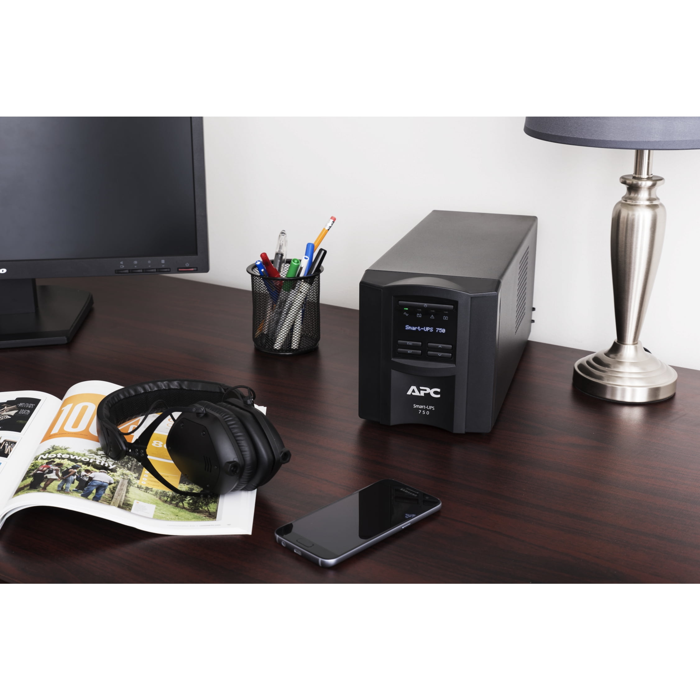 APC by Schneider Electric Smart-UPS 750VA LCD 230V with SmartConnect - Tower - 3 Hour Recharge - 230 V AC Output - Sine Wave - 6 x IEC 60320 C13, 2 x IEC Jumper Receptacle(s) - 8 x Battery/Surge Ou...