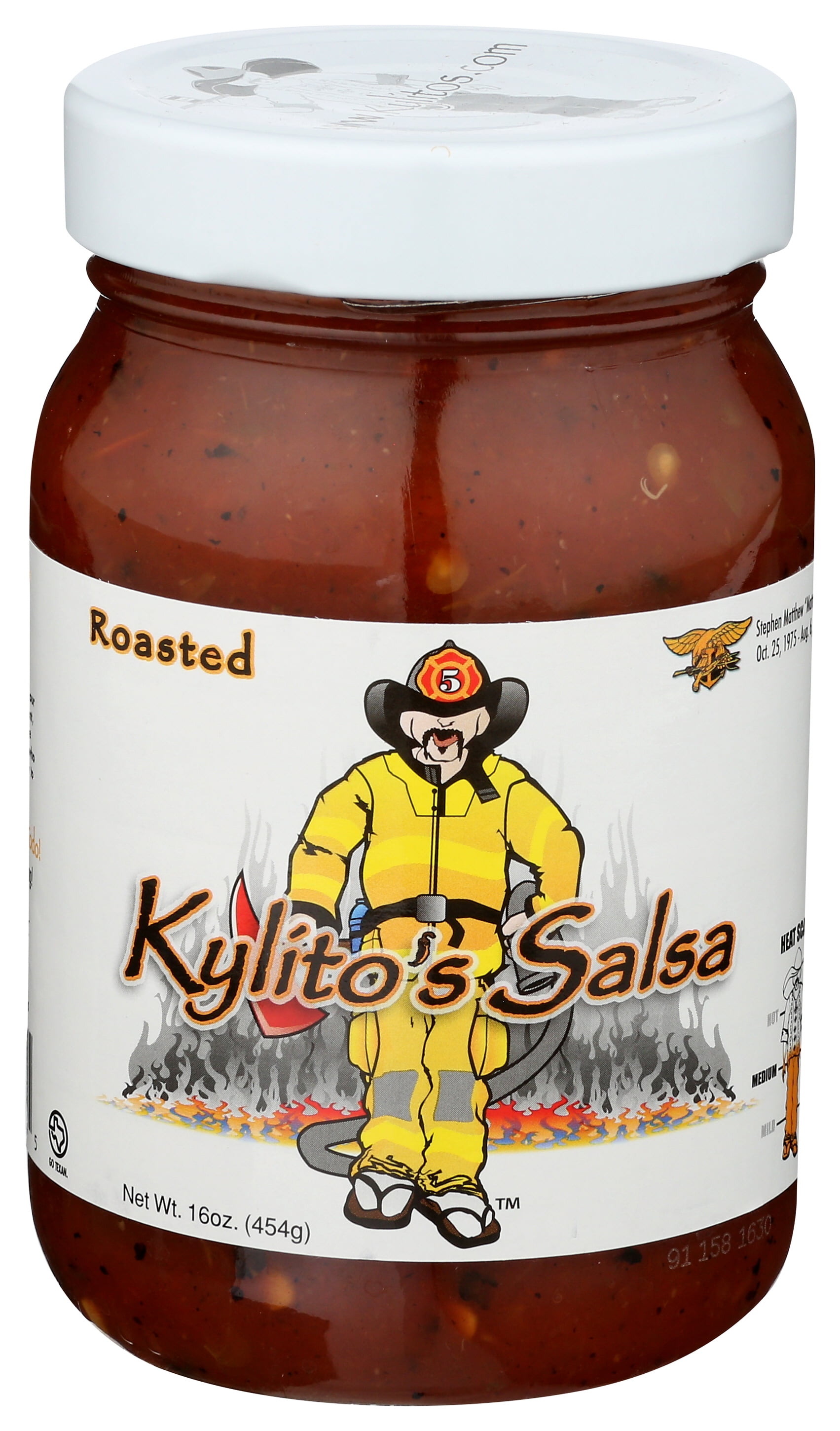 Kylito's Salsa Roasted Medium Salsa, 16 oz