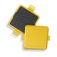 thumbnail image 4 of BOKYAN Microwave Toastie Sandwich Maker, Yellow Silicone Panini Press for Quick Breakfast & Snacks, Dishwasher Safe 7.08 inches / 18.0 cm, 4 of 9