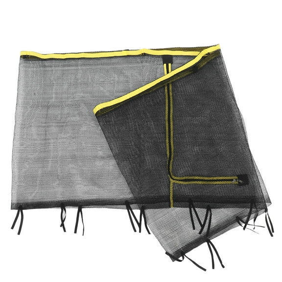 GOOHOCHY Trampoline Safety Net Weather-Resistant Replacement Enclosure Net for Round Frame Trampoline Supplies