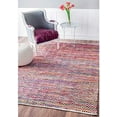 thumbnail image 2 of nuLOOM Hand-Woven Chevron Rochell Area Rug, 2 of 5