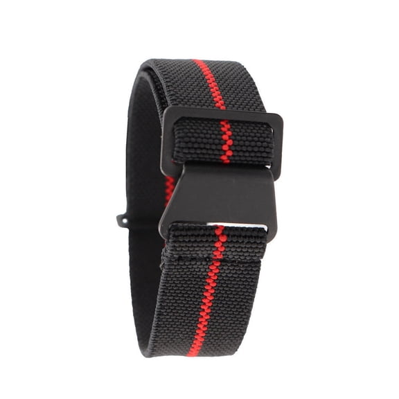 MUSEYA 1Pcs Everyday Use Watch Strap Nylon Replacement Band for Men Quick-dry Red