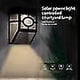 thumbnail image 2 of Solar Outdoor Wall Mounted 2 LED Light for Garden Path Landscape Fence Yard - Warm White, 2 of 4