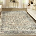thumbnail image 2 of Admire Home Living   Vintage Area Rug Beige 5'3" Round 5' Round Accent, Indoor Round, 2 of 5