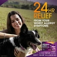 thumbnail image 3 of Allegra 24 Hour Allergy Tablets 30 Tablets Long-Lasting Fast-Acting Antihistamine for Noticeable Relief from Indoor and Outdoor Allergy Symptoms, 3 of 9