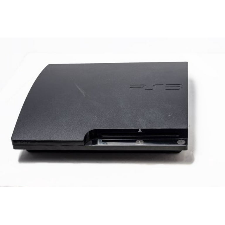 Restored Sony PlayStation 3 Slim 320 GB Charcoal Black Console 