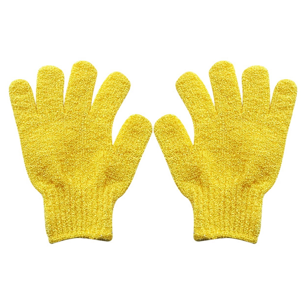 sponge Details about   x 2 hand exfoliating mitten Bath Towel Body Scrubber Massage Soft Gloves 