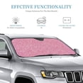 thumbnail image 3 of BINGFONE UV Protection Automotive Window Shades, Polyester Pink, 3 of 8