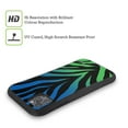thumbnail image 2 of Head Case Designs Officially Licensed Grace Illustration Animal Prints Ombré Zebra Hybrid Case Compatible with Apple iPhone 15, 2 of 7