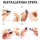 thumbnail image 2 of Likrtyny Cable Soporte Cuerda para Silicona Antipérdida para TUNE 115TWS (azul), 2 of 8