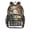 Green-clad Snowman, variant on PVC Transparent Backpacks Clear Backpack for Travel and Outings Vintage Cowboy Illustration