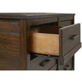 thumbnail image 3 of Camaflexi Carmel 6 Drawer Dresser Solid Wood, Antique Walnut, 3 of 6