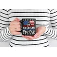 thumbnail image 2 of All American Pop-Pop, 4th of July Indepedence Day, Black 11oz Ceramic Mug, 2 of 5