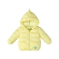 thumbnail image 4 of FDDMis Bubble Coat Girls Snow Coat Waterproof Jacket Boys Blue Button Down Shirt Kids Clothes Boys 4t-5t 5t Winter Clothes for Girls 4t Toddler Girl, Yellow 3-4 Years, 4 of 8