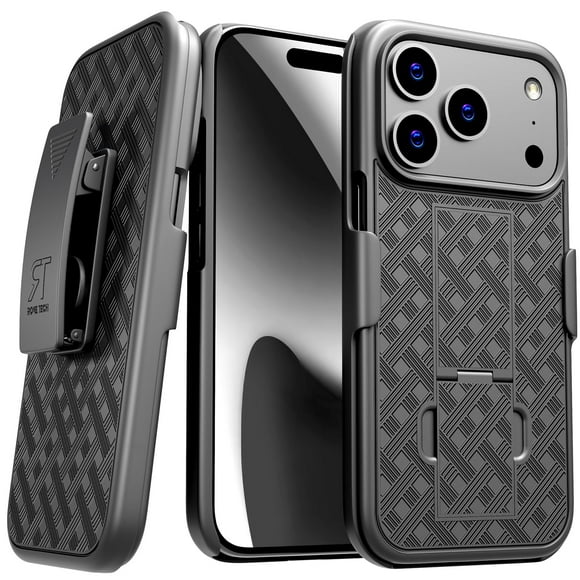 Phone Case Rome Tech iPhone 17 Pro Max with Clip Kickstand