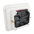 thumbnail image 3 of 2X 12V MuteFridge Vent with Fan for RV Trailer Caravan Side Air Strong Wind Exhaust Car Styling Camper, 3 of 5