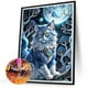 thumbnail image 5 of Pintura de diamante 5D Wdftyju DIY taladro redondo completo gema gato bajo la luna 30x40cm, 5 of 9