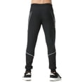 thumbnail image 2 of Mens Sport Pant Zipper Pockets Training Bodybuilding Trouser Quick Dry Fitness Running Long Pants Letter Printing Gym Sweatpants, 2 of 6