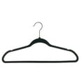 thumbnail image 6 of Better Homes & Gardens Velvet Adult Clothing Hangers, Black, Non-Slip, Space Saving, 30 Count, 6 of 7