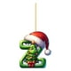 thumbnail image 2 of Rapeiae 2D Acrylic Christmas Tree 26 Letter Pendant Decorative Gift Family Christmas Party Pendants, 2 of 5