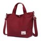 thumbnail image 5 of Bolso de lona para mujer, moderno, sencillo, elegante, bolso de lona, bolso de mujer informal, 5 of 6