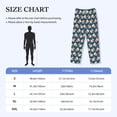 thumbnail image 2 of Salouo Popcorn With Glasses Print Pajama Pants for Men, Lounge Pants Elastic Waistband Casual Men's sleepwear Loungewear Sleep Pajama Pant -Large, 2 of 7