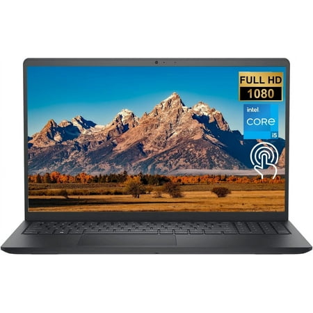 Dell Inspiron 15 Laptop, 15.6" FHD Touchscreen Display, Intel Core i5-1135G7 4 Cores Processor, 16GB RAM 512GB PCIe SSD, Bluetooth, HDMI, Webcam, WiFi, Windows 11 Pro, Black
