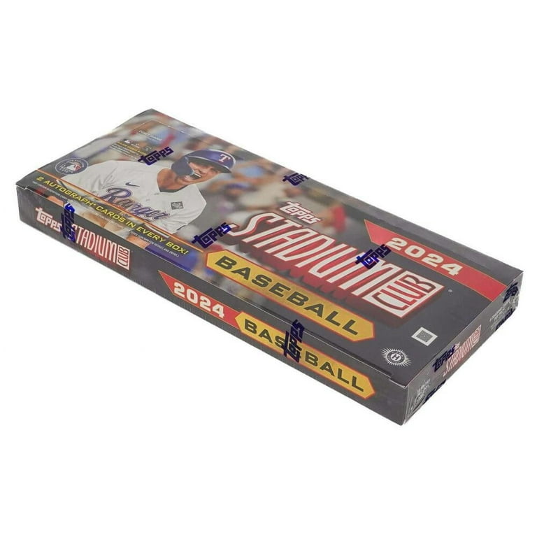 MLB Topps 2024 Stadium Club Baseball Trading Card HOBBY Box (16