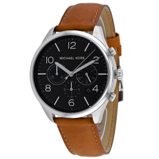 Michael Kors Quartz Chronograph with brown silicone strap - 38mm Michael Kors Women main image 4