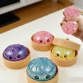 thumbnail image 4 of Dumpling Squishies en Forme, Boîte Squishy Glitter Dumpling, Boules Anti-Stress en Forme de Dumplings Colorés Jouet Sensoriel Fidget, Fidget pour Soulager l'Anxiété, Articles pour Paniers de Pâques, Jouets Sensoriels Balle Anti-Stress à Presser, 4 of 6