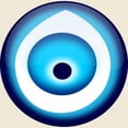 thumbnail image 3 of CafePress - Blue Evil Eye T Shirt - Men's Classic Graphic T-Shirt, 3 of 4