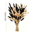 thumbnail image 3 of 60 Pcs Fall Dried Flower Bouquet,17.72 Inch Natural Dried Pampas Grass Fall Flower Bouquets for Autumn Vase Filler | Fall Decorations Bunny Tail Grass for Table Wedding Decor, 3 of 7